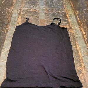 Poof! Black Chemise Slip